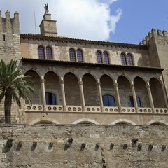Almudaina palace a Palma di Maiorca